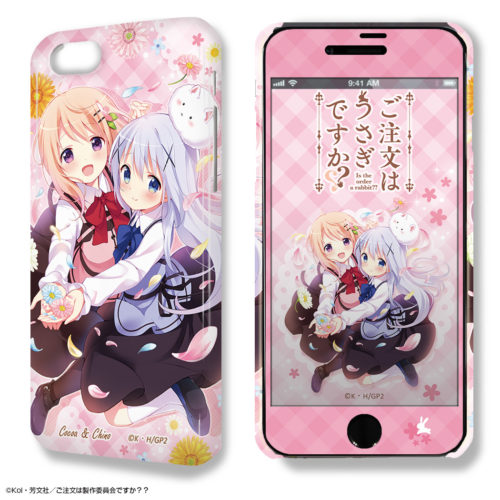 デザジャケット ご注文はうさぎですか？？ / まるっとレザーケース Ver.2 / ラバーマウスパッド