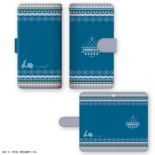 ゆるキャン△ ブックスタイルスマホケース商品画像2