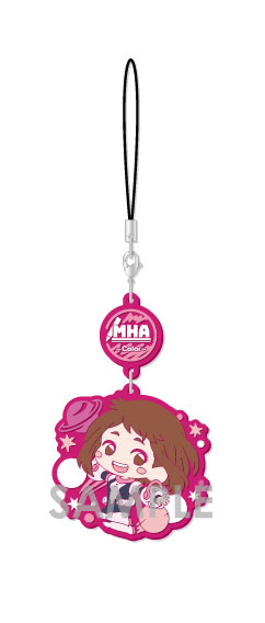 僕のヒーローアカデミア キャラゆらラバーストラップ-Color- 6個入りBOX 麗日お茶子