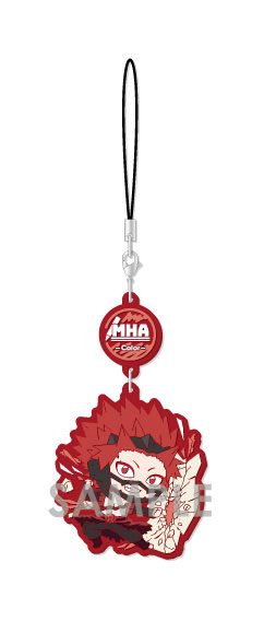 僕のヒーローアカデミア キャラゆらラバーストラップ-Color- 6個入りBOX 切島鋭児郎