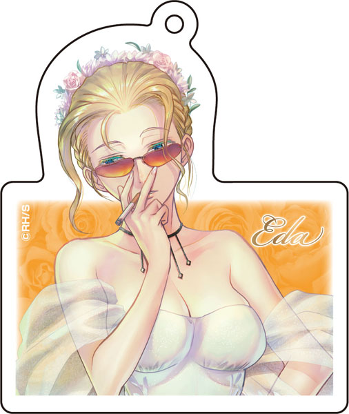 「BLACK LAGOON」 描き下ろしアクリルキーホルダー エダ