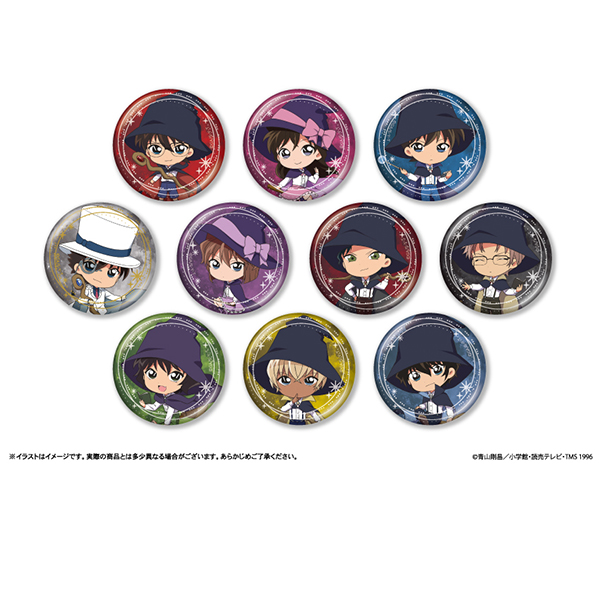 名探偵コナン にいてんご缶バッジコレクション 魔法使いver. 【1BOX】