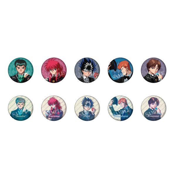 幽☆遊☆白書 お茶会Ver. きらきら缶バッジ 【1BOX】