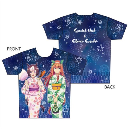 ウマ娘 プリティーダービー Season 2 描き下ろしフルグラフィックTシャツ/スペシャルウィーク＆サイレンススズカver.