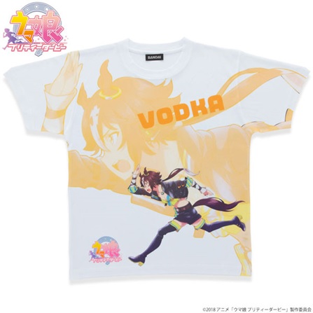 TVアニメ『ウマ娘 プリティーダービー』 フルパネルTシャツ ウオッカ
