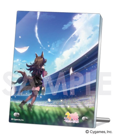 ウマ娘 プリティーダービー アクリルプレート Vol.4　2.ライスシャワー