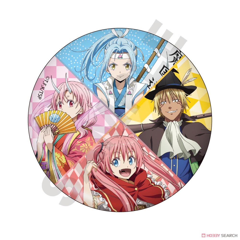 転生したらスライムだった件 おとぎ話 ハッピーサマーバッグ BIG缶バッジ