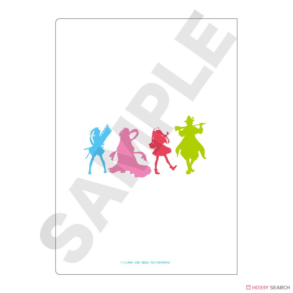 転生したらスライムだった件 おとぎ話 ハッピーサマーバッグ クリアファイル裏