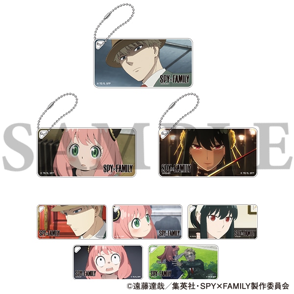 WIT×CLW アニメSPY×FAMILY SHOP　場面写アクリルキーチェーン