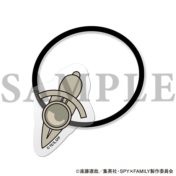 WIT×CLW アニメSPY×FAMILY SHOP アクリルモチーフヘアゴム【ロイド】