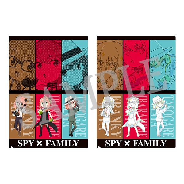 WIT×CLW アニメSPY×FAMILY SHOP　クリアファイルセット　まねっこアーニャ Vol.1