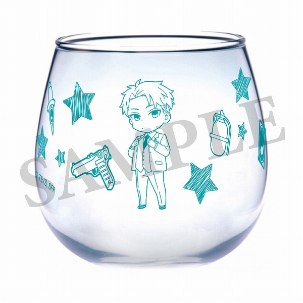 WIT×CLW アニメSPY×FAMILY SHOP ゆらゆらグラス ロイド・フォージャー