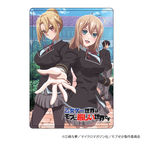 キャラクリアケース「乙女ゲー世界はモブに厳しい世界です」01/オリヴィア＆アンジェリカ・ラファ・レッドグレイブ