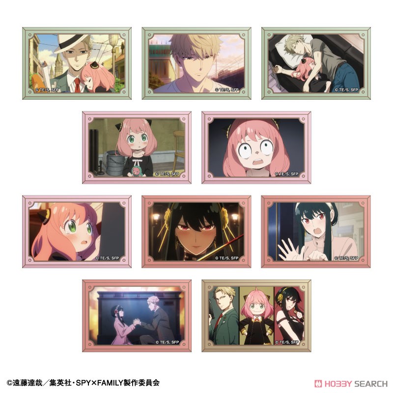 SPY×FAMILY トレーディングスクエア缶バッジ