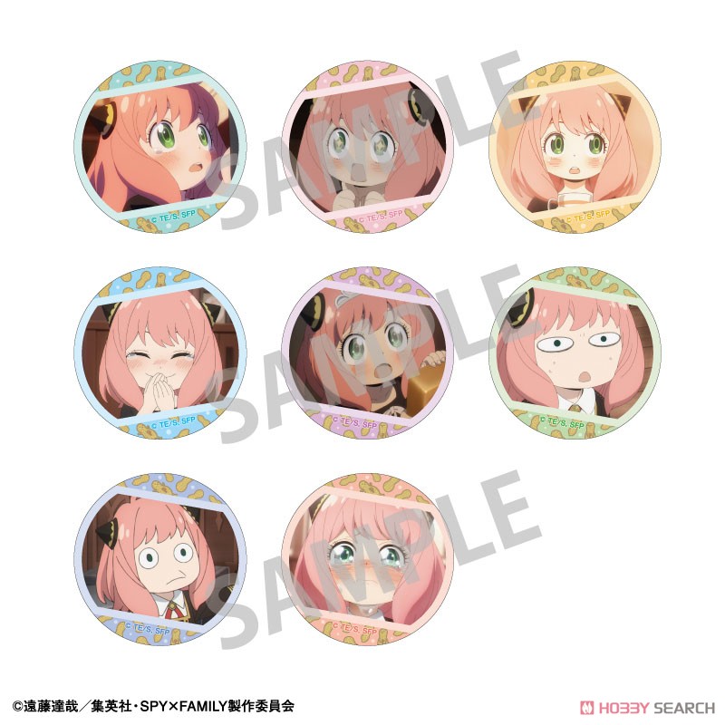 SPY×FAMILY ピックキャラホロ缶バッジ アーニャ