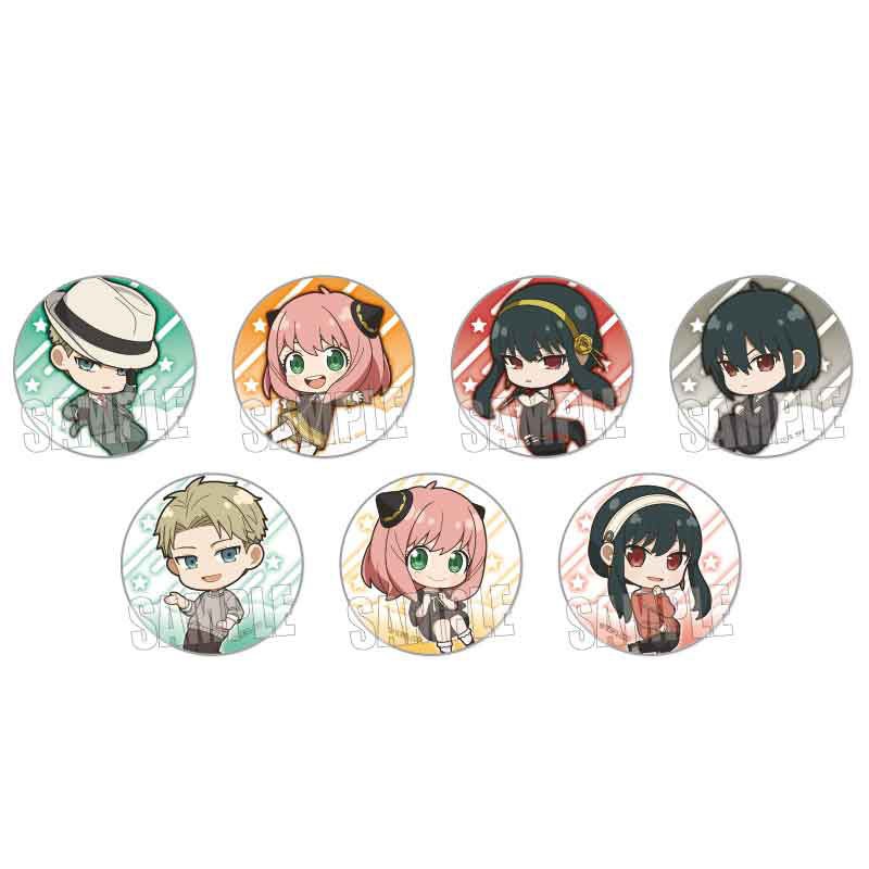 トレーディング缶バッジ SPY×FAMILY ぷかっしゅ