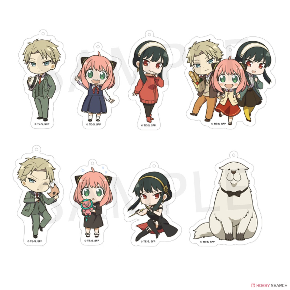 SPY×FAMILY にいてんごアクリルキーホルダー