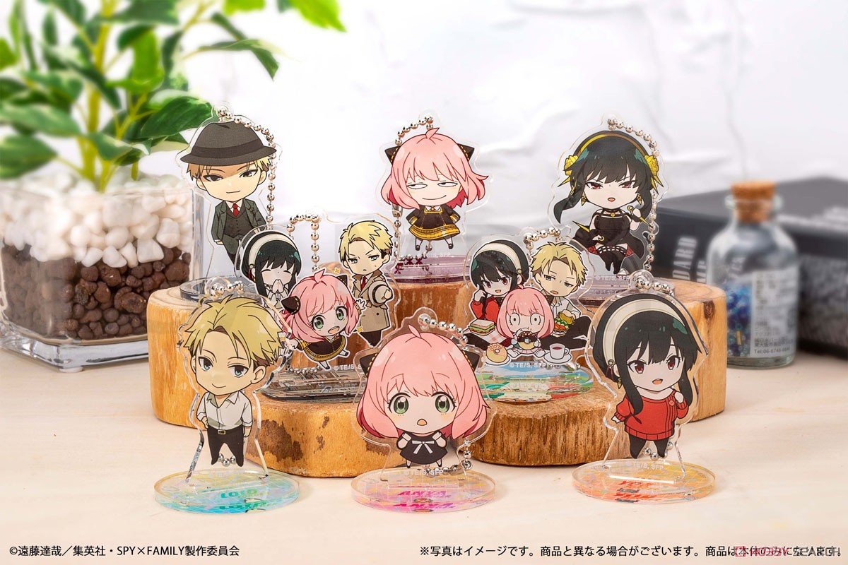 SPY×FAMILY ボールチェーン付きちびアクリルスタンドフィギュア