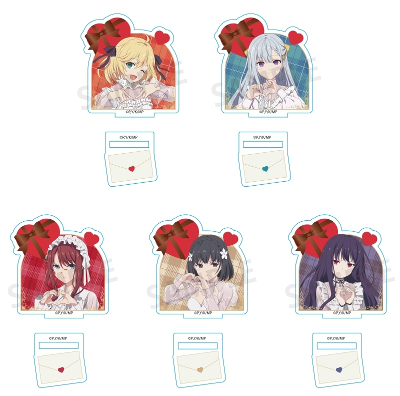 TV 転生王女と天才令嬢の魔法革命 トレーディングアクリルスタンド valentine ver.