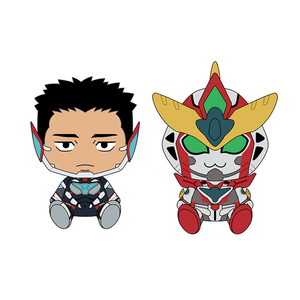 勇気爆発バーンブレイバーン ぬいぐるみブレバンくん(ブレイバーン)／イサミ・アオ