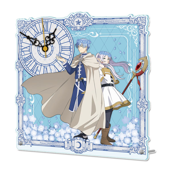 葬送のフリーレン アクリル置時計 C フリーレン＆ヒンメル