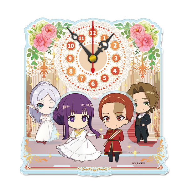 葬送のフリーレン ぷちちょこミニアクリル置時計 新パーティ 社交界ver.