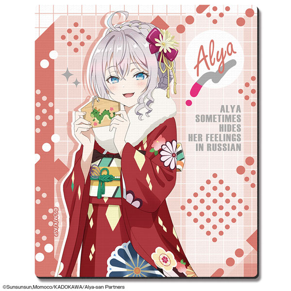 時々ボソッとロシア語でデレる隣のアーリャさん ラバーマウスパッド デザイン02(アーリャ/B)