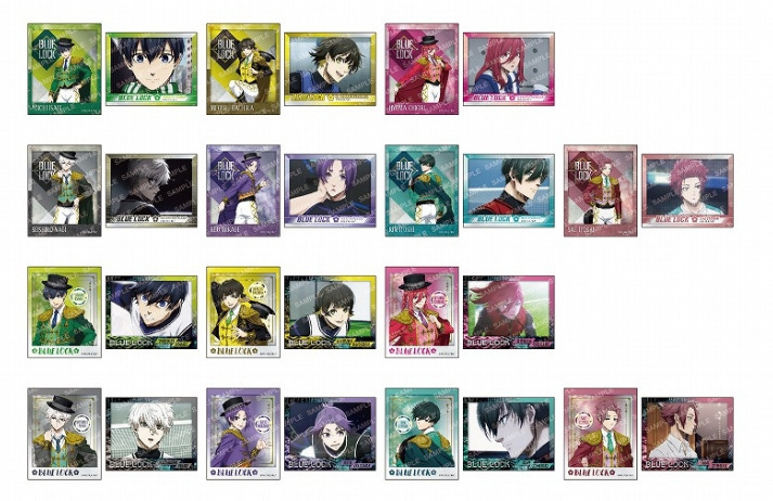 ブルーロック フォト風メタルステッカーコレクション-スパニッシュスタイル