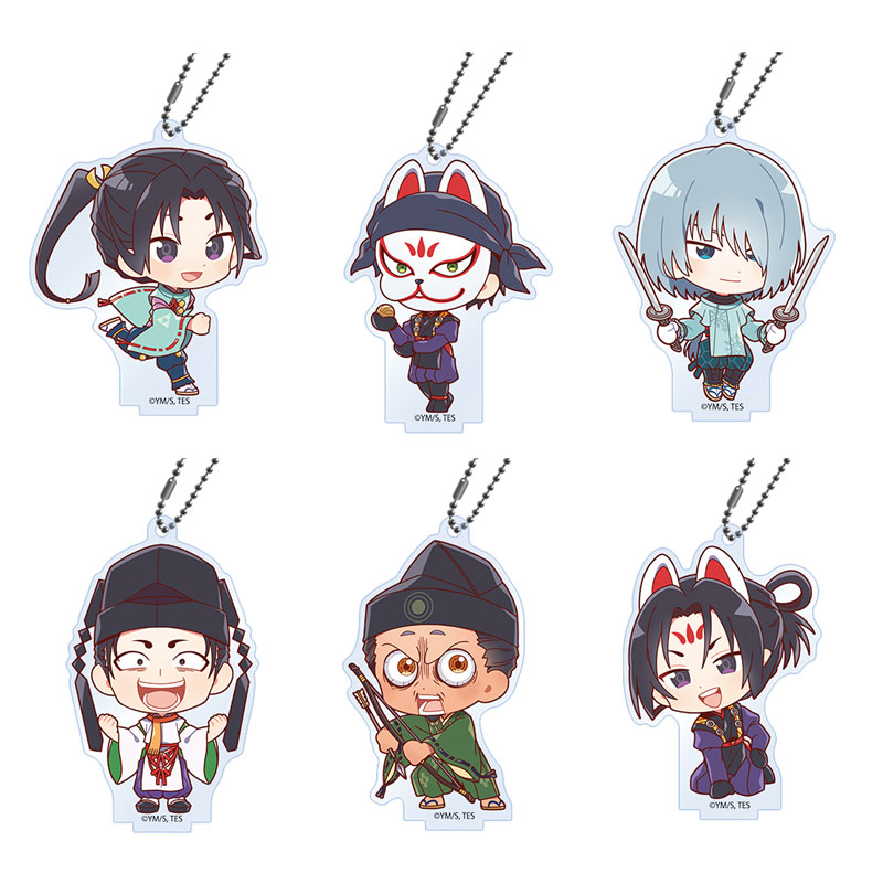 TVアニメ「逃げ上手の若君」 デフォルメアクリルキーチェーンスタンド Vol.2　6個入りBOX