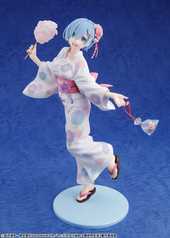 Re：ゼロから始める異世界生活（リゼロ）KDcolle レム 浴衣ver. リニューアルパッケージ 1/7 完成品フィギュア