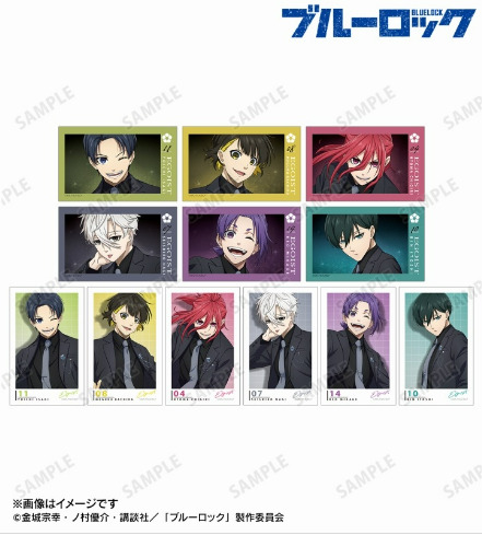 TVアニメ『ブルーロック』 描き下ろし スーツモデルver. トレーディングインスタントカメラ風イラストカード