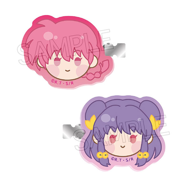 らんま1/2 前髪クリップ らんま & シャンプー